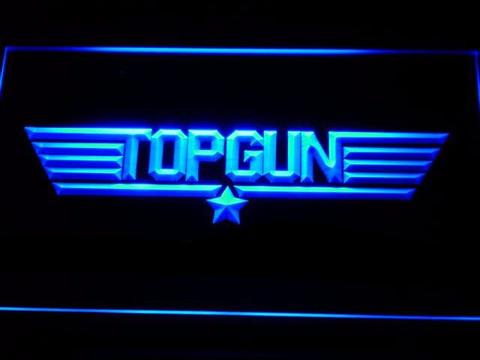 Top Gun Movie Logo Bar Decor LED Neon Sign